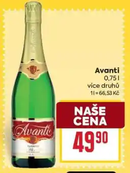 Billa Avanti nabídka