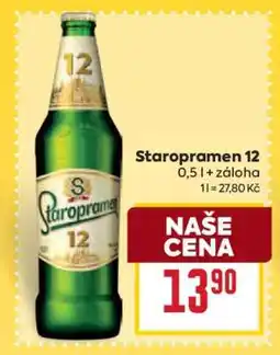 Billa Staropramen 12 nabídka