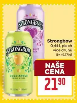 Billa Strongbow nabídka