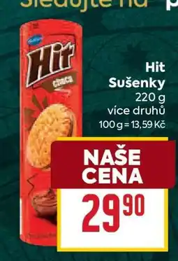 Billa Hit Sušenky nabídka
