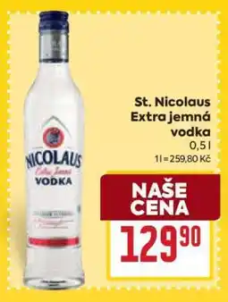 Billa St. Nicolaus Extra jemná vodka nabídka