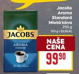 Billa Jacobs Aroma Standard Mletá káva nabídka