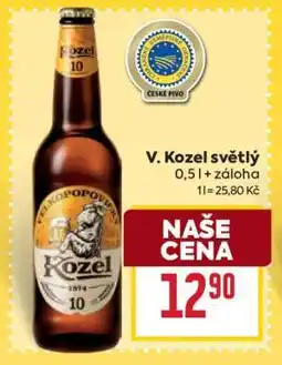 Billa V. Kozel světlý nabídka