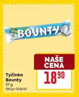 Billa Tyčinka Bounty nabídka