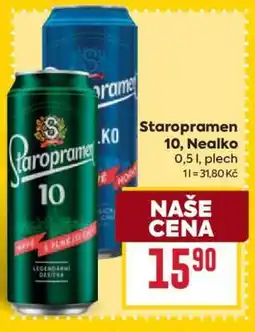 Billa Staropramen 10, Nealko nabídka