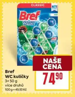 Billa Bref WC kuličky nabídka
