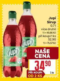 Billa Jupí sirup nabídka