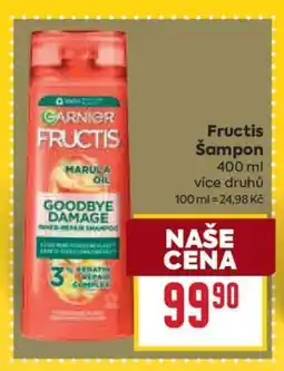 Billa Fructis šampon nabídka