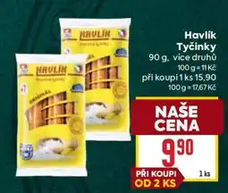 Billa Havlík Tyčinky nabídka