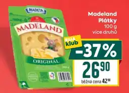Billa Madeland plátky nabídka