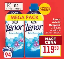 Billa Lenor Aviváž Duopack nabídka