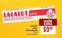Billa Lacalut aktiv Zubní pasta nabídka