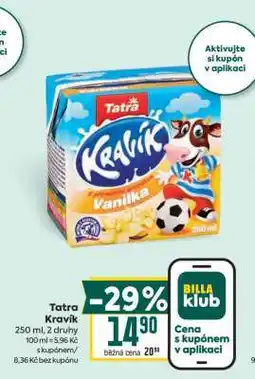 Billa Tatra Kravík nabídka