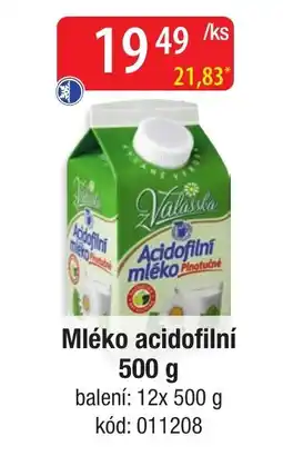 Qanto Valaška mléko acidofilní nabídka