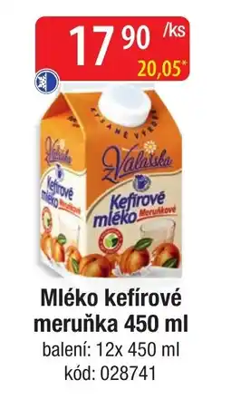 Qanto Válasska mléko kefírové meruňka nabídka