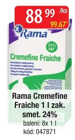 Qanto Rama Cremefine Fraiche nabídka