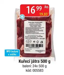 Qanto Kuřecí játra nabídka