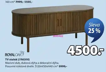 Royal Oak TV stolec Lyngvig