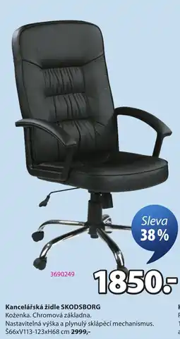 JYSK Skodsborg kancelářská židle nabídka