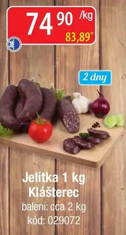 Qanto Klášterec Jelítka nabídka