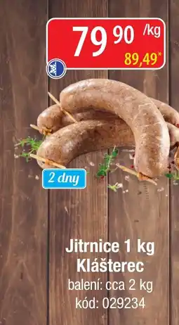 Qanto Klášterec Jitrnice nabídka