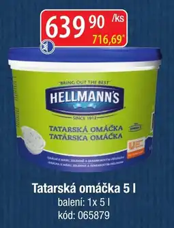 Qanto Hellmann's tatarská omáčka nabídka