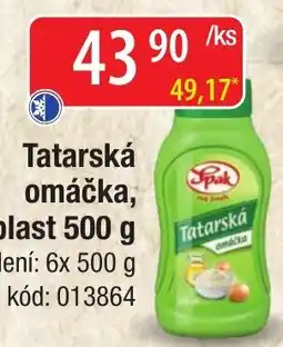 Qanto Spak tatarská omáčka nabídka
