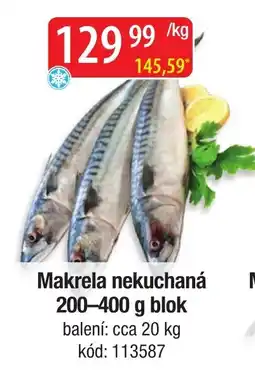 Qanto Makrela nekuchaná nabídka