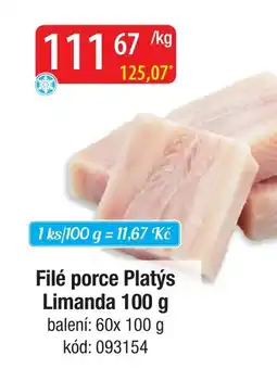 Qanto Filé porce Platýs Limanda nabídka