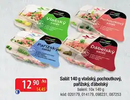 Qanto Gastro salát nabídka