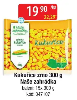 Qanto Naše zahrádka Kukuřice nabídka