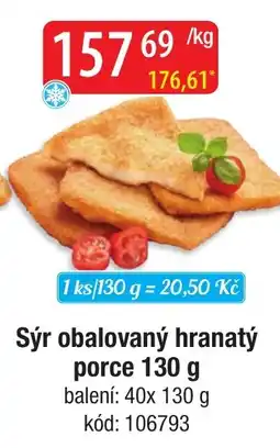 Qanto Sýr obalovaný hranatý porce 130 g nabídka