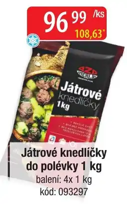 Qanto Oza Játrové knedlíčky nabídka