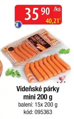 Qanto Pand vídeňské párky mini nabídka