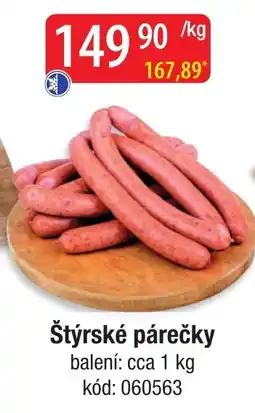 Qanto Štýrské párečky nabídka