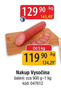 Qanto Nakup Vysočina nabídka