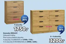 JYSK Komoda JENSLEV nabídka