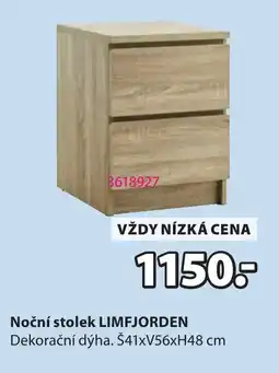 JYSK LIMFJORDEN noční stolek nabídka