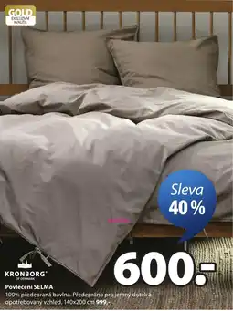 JYSK Kronborg Povlečení Selma nabídka