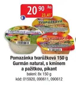 Qanto Tvarůžková pomazánka nabídka