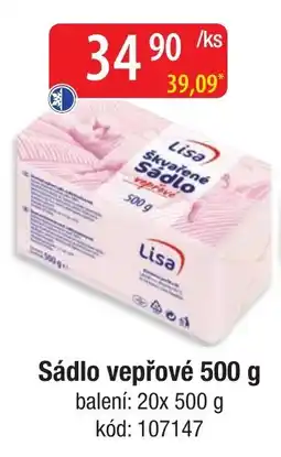 Qanto Lisa sádlo vepřové nabídka
