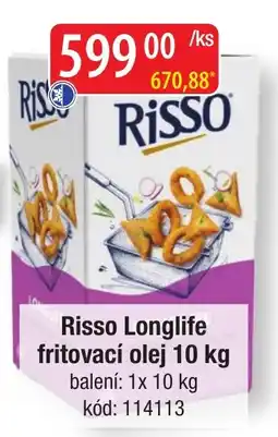 Qanto Risso Longlife fritovací olej nabídka