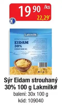 Qanto Lakmilk sýr eidam strohany 30% nabídka