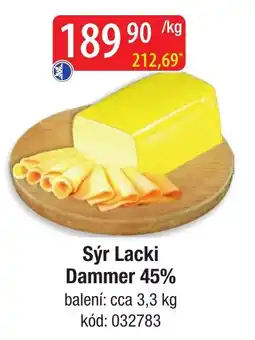 Qanto Sýr Lacki Dammer 45% nabídka