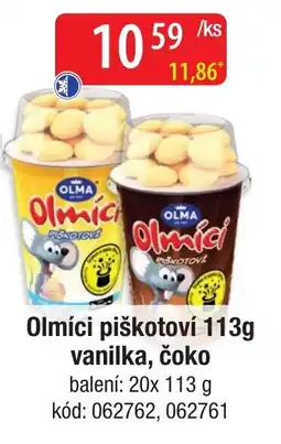 Qanto Olmiči piškotoví nabídka