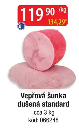 Qanto Vepřová šunka dušená standard nabídka