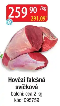 Qanto Hovězí falešná svíčková nabídka