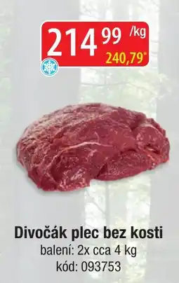 Qanto Divočák plec bez kosti nabídka