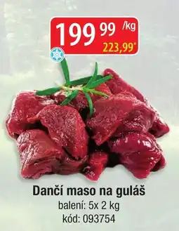 Qanto Dančí maso na guláš nabídka