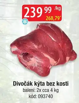 Qanto Divočák kýtaby bez kosti nabídka
